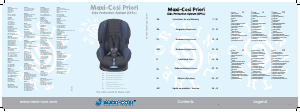 Manual Maxi-Cosi Priori SPS Car Seat