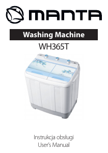 Manual Manta WH365T Washing Machine