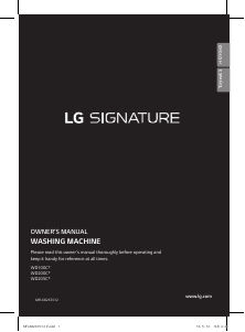 Manual de uso LG WD205CK Lavadora