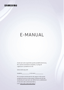 Manuale Samsung UE75RU7020W LED televisore