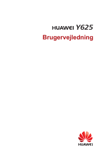 Brugsanvisning Huawei Y625 Mobiltelefon