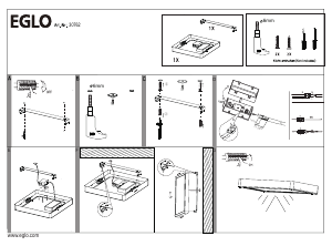 Manuale Eglo 30762 Lampada