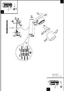 Manual Eglo 39647 Lampă