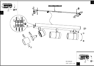 Manual Eglo 39648 Lampă