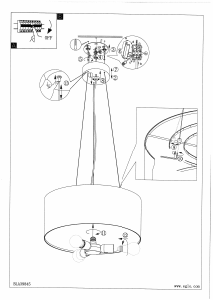 Mode d’emploi Eglo 39845 Lampe