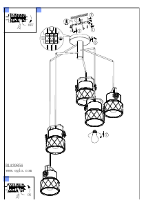 Mode d’emploi Eglo 39856 Lampe