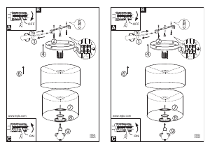 Manuale Eglo 39924 Lampada