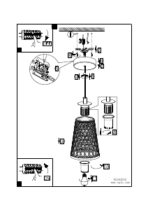 Manuale Eglo 43252 Lampada