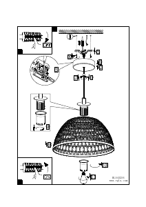 Mode d’emploi Eglo 43254 Lampe