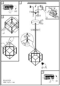 Manuale Eglo 43358 Lampada