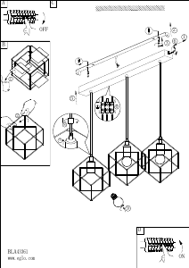 Manuale Eglo 43361 Lampada