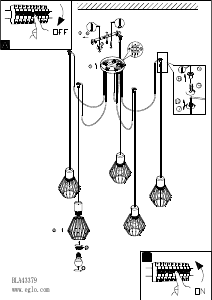 Bedienungsanleitung Eglo 43379 Leuchte