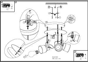 Manuale Eglo 43388 Lampada