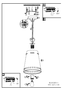 Mode d’emploi Eglo 43404 Lampe