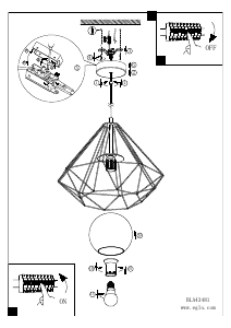 Manual de uso Eglo 43481 Lámpara