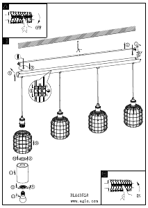 Instrukcja Eglo 43528 Lampa