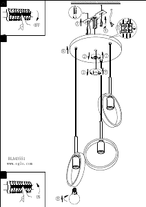 Manual Eglo 43551 Lampă