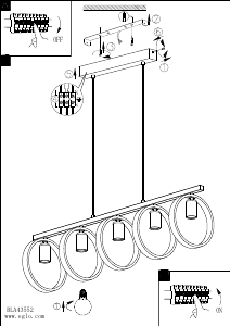 Mode d’emploi Eglo 43552 Lampe