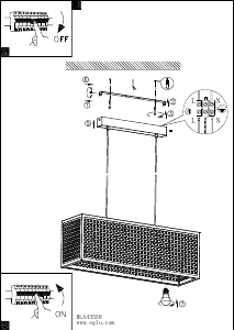 Manual Eglo 43559 Lampă