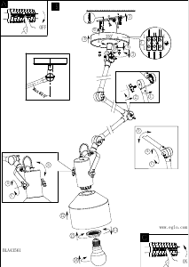 Manuale Eglo 43561 Lampada