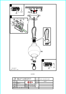 Manual Eglo 43617 Lamp