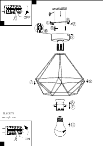 Handleiding Eglo 43678 Lamp