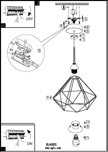 Manuale Eglo 43679 Lampada