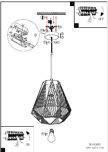 Instrukcja Eglo 43692 Lampa