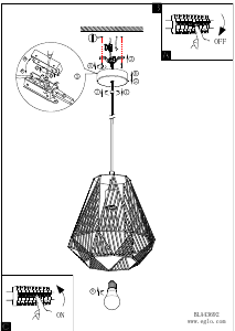 Manuale Eglo 43695 Lampada