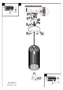 Manual Eglo 49644 Lampă