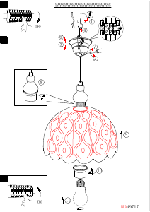 Посібник Eglo 49717 Лампа