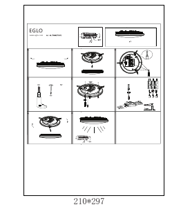 Manuale Eglo 75468 Lampada