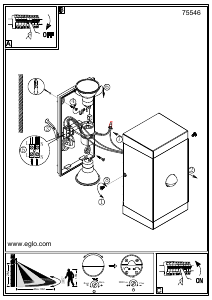 Manual Eglo 75546 Lampă