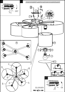 Manuale Eglo 98409 Lampada