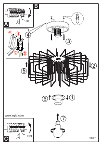 Manuale Eglo 98507 Lampada