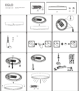 Manual Eglo 98603 Lampă