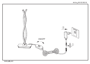 Mode d’emploi Eglo 99318 Lampe