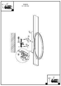 Manuale Eglo 99353 Lampada