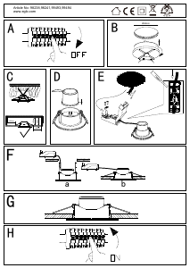 Manuale Eglo 99494 Lampada