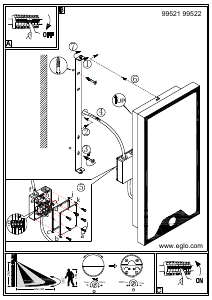 Handleiding Eglo 99521 Lamp