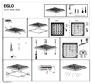 Mode d’emploi Eglo 99548 Lampe