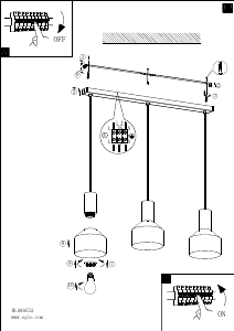 Brugsanvisning Eglo 99552 Lampe