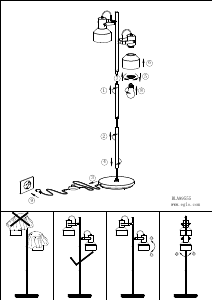 Rokasgrāmata Eglo 99555 Lampa