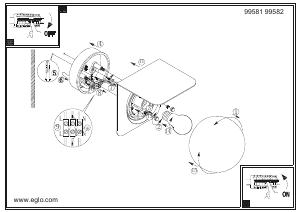 Manuale Eglo 99581 Lampada