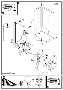 Manual Eglo 99587 Lampă