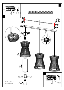 Manuale Eglo 99634 Lampada