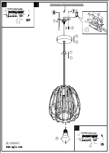 Bedienungsanleitung Eglo 99665 Leuchte