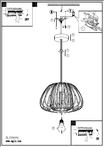 Kasutusjuhend Eglo 99666 Lamp