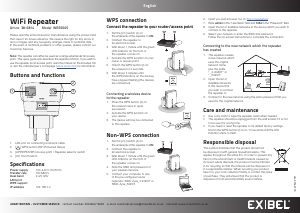 Handleiding Exibel WRE6506 Range extender