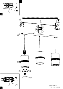 Bedienungsanleitung Eglo 390034 Leuchte